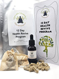 12 Day Health Revive Program- Whole body detox. Liver cleanse. Gut health. Immunity boosting. Hand formulated herbal products. 100% natural. 12 Day herbal cleanse program.