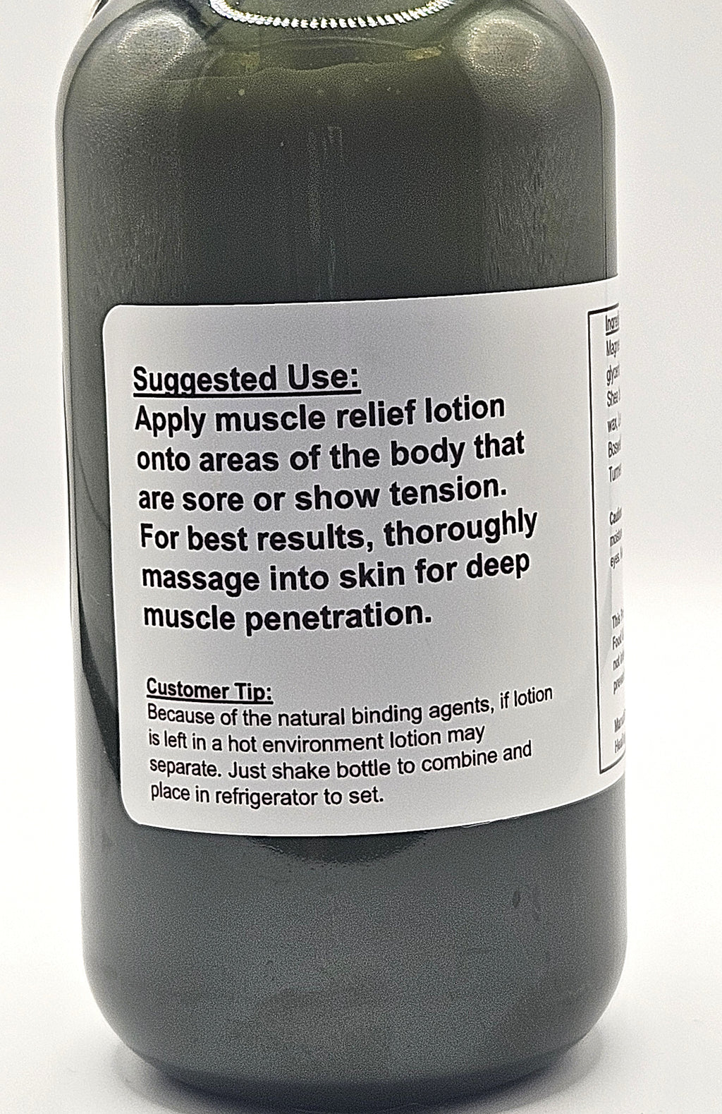 Muscle Ease Lotion- Sore muscles, Magnesium lotion, Pain relief. 8 oz Bottle. 100% natural. Handmade whipped lotion. 8 oz Bottle. Infused with healing gemstones & sound frequencies.