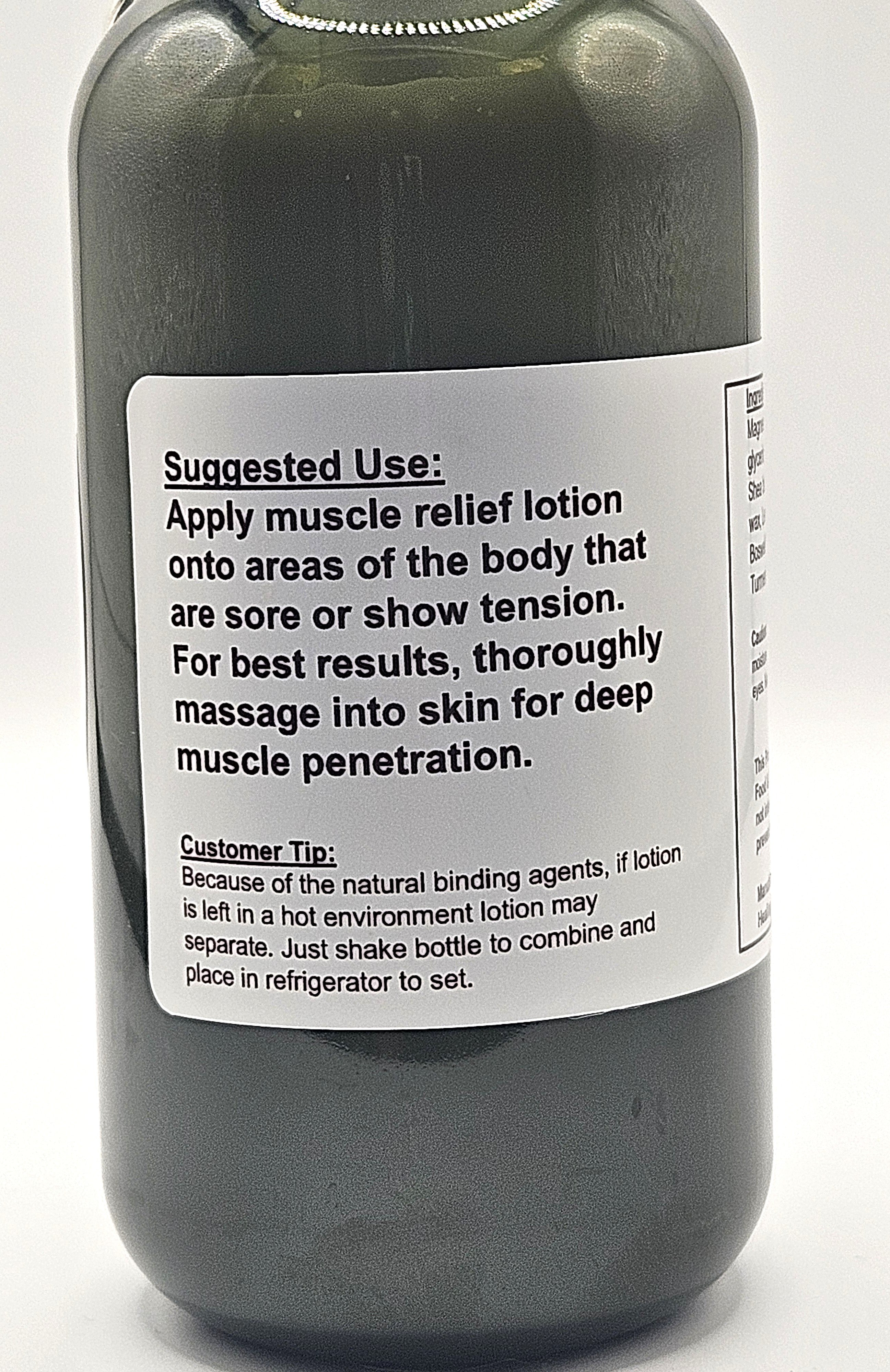 Muscle Ease Lotion- Sore muscles, Magnesium lotion, Pain relief. 8 oz Bottle. 100% natural. Handmade whipped lotion. 8 oz Bottle. Infused with healing gemstones & sound frequencies.