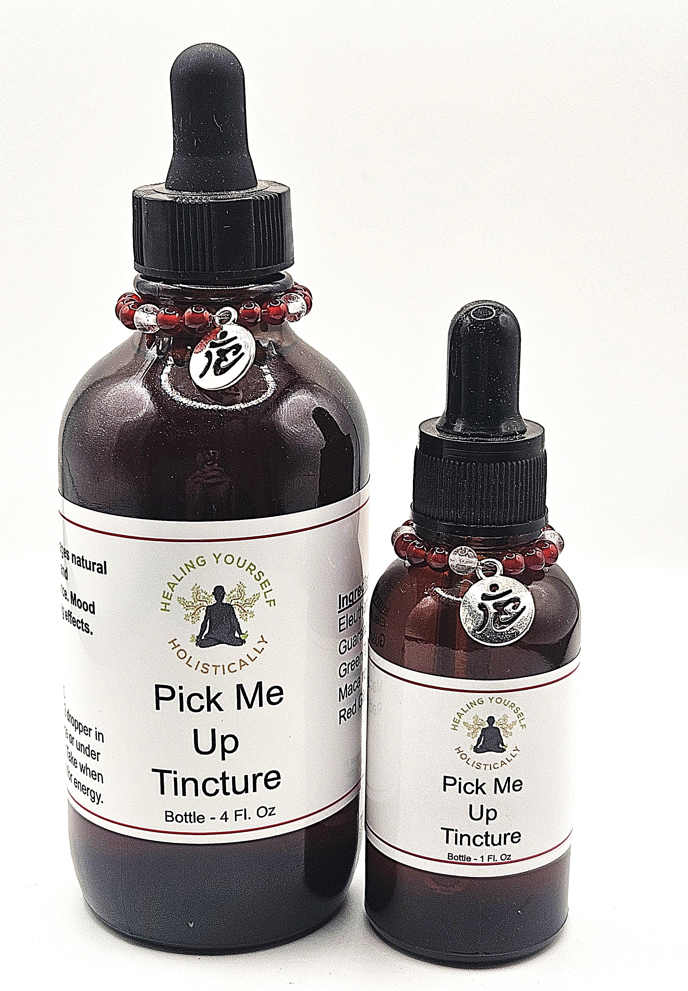 Pick Me Up Tincture- Natural Energy. Gentle & Stimulating. Gemstone & Sound frequencies infused.