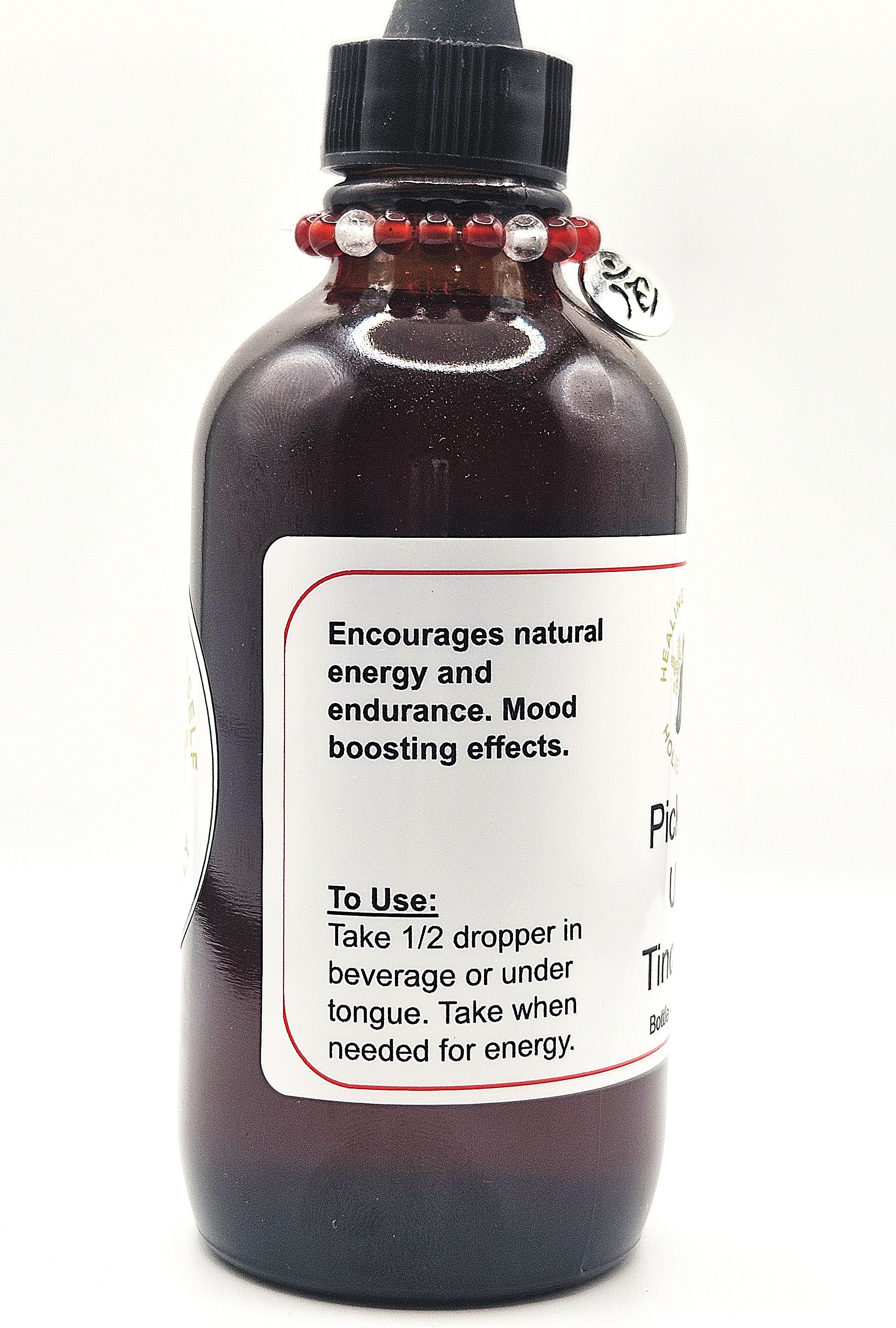Pick Me Up Tincture- Natural Energy. Gentle & Stimulating. Gemstone & Sound frequencies infused.