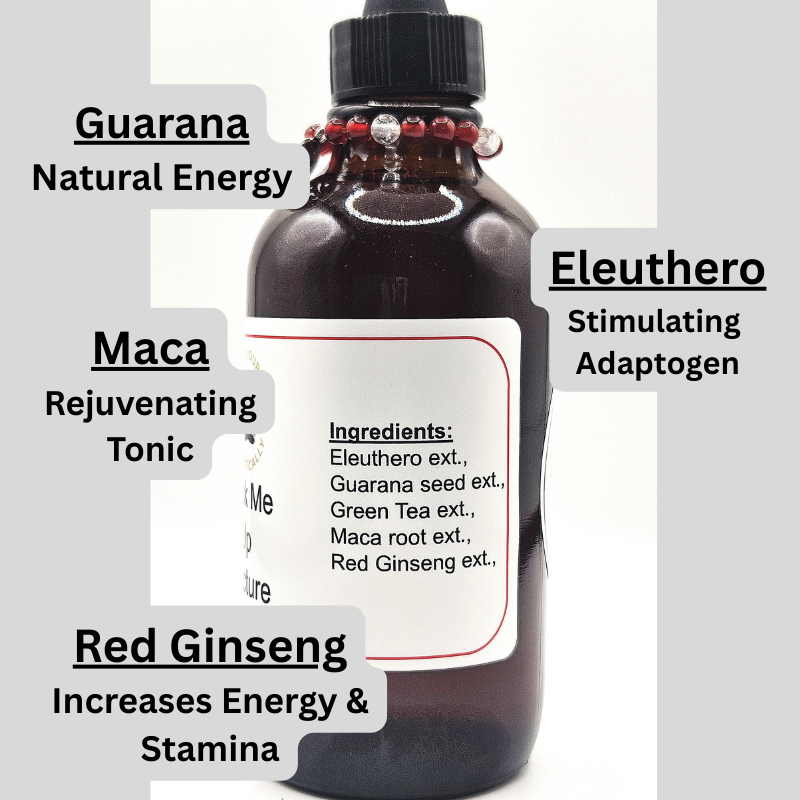 Pick Me Up Tincture- Natural Energy. Gentle & Stimulating. Gemstone & Sound frequencies infused.