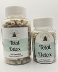 Total Detox Pills- digestive health, parasite cleanse, herbal detoxing cleanse- 100% natural herbs, Gentle detoxing effect